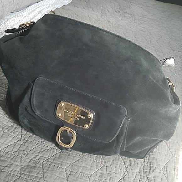 MICHAEL KORS Black suede Bag - Picture 4 of 7